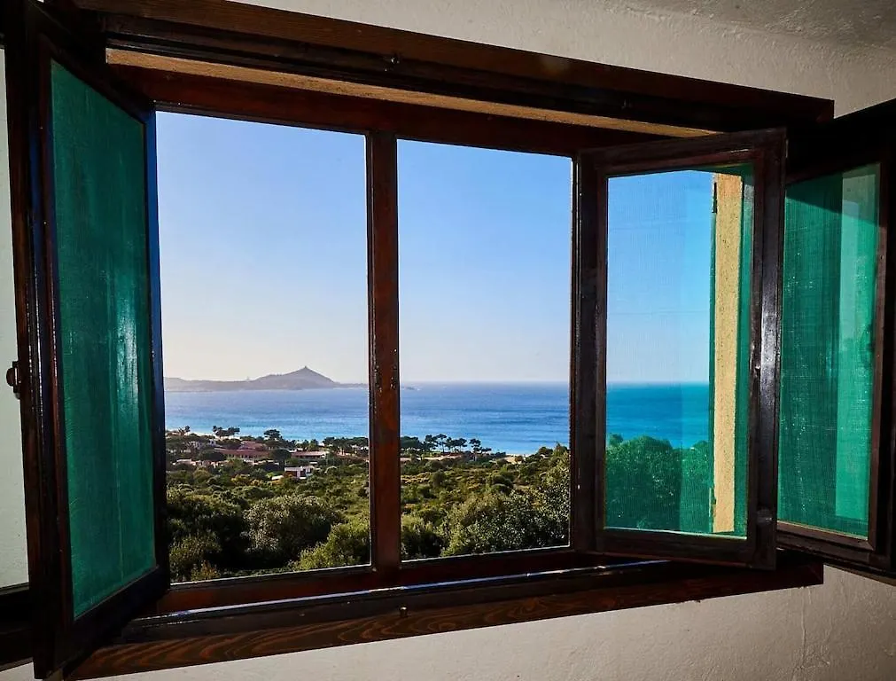 Stunning Sea View Villa W/Private Pool - 5 Minutes From The Beach! Villasimius Itália